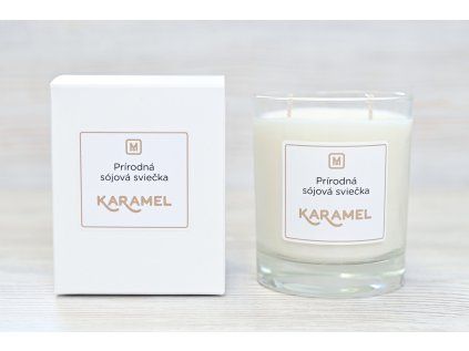 Sojova sviecka KARAMEL 180g