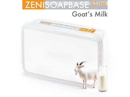 Biela mydlová hmota s kozím mliekom MILKY 1 kg